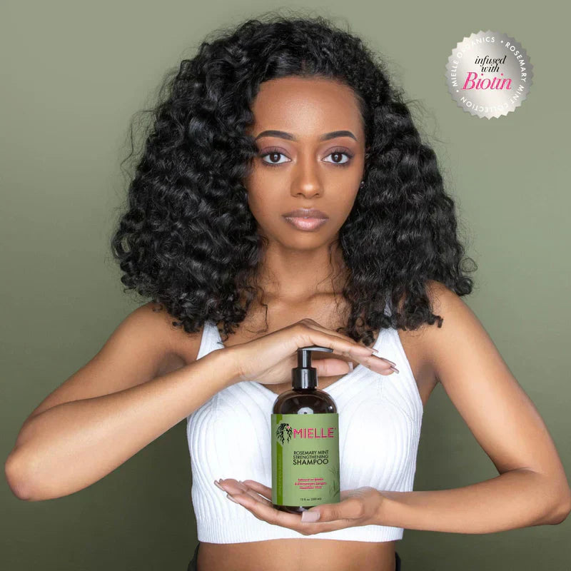 MIELLE Rosemary Mint Strengthening Shampoo