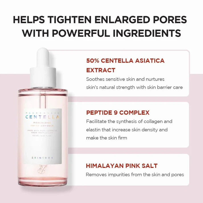 Skin1004 Madagascar - Centella Poremizing Fresh Ampoule
