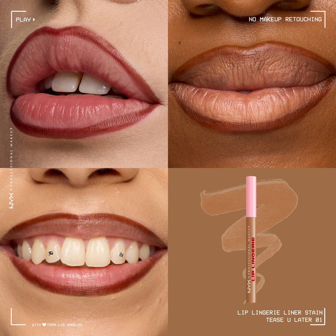 NYX professional makeup Lip Lingerie Lip Liner Stain