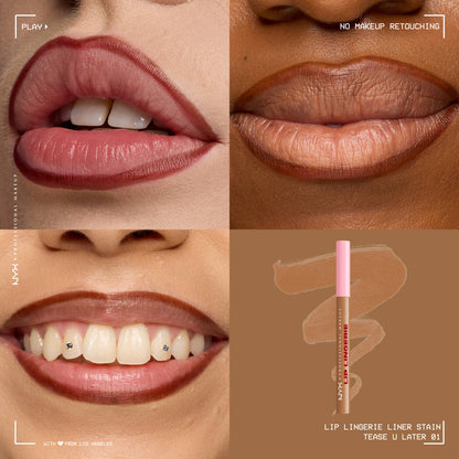 NYX professional makeup Lip Lingerie Lip Liner Stain