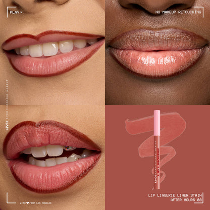 NYX professional makeup Lip Lingerie Lip Liner Stain