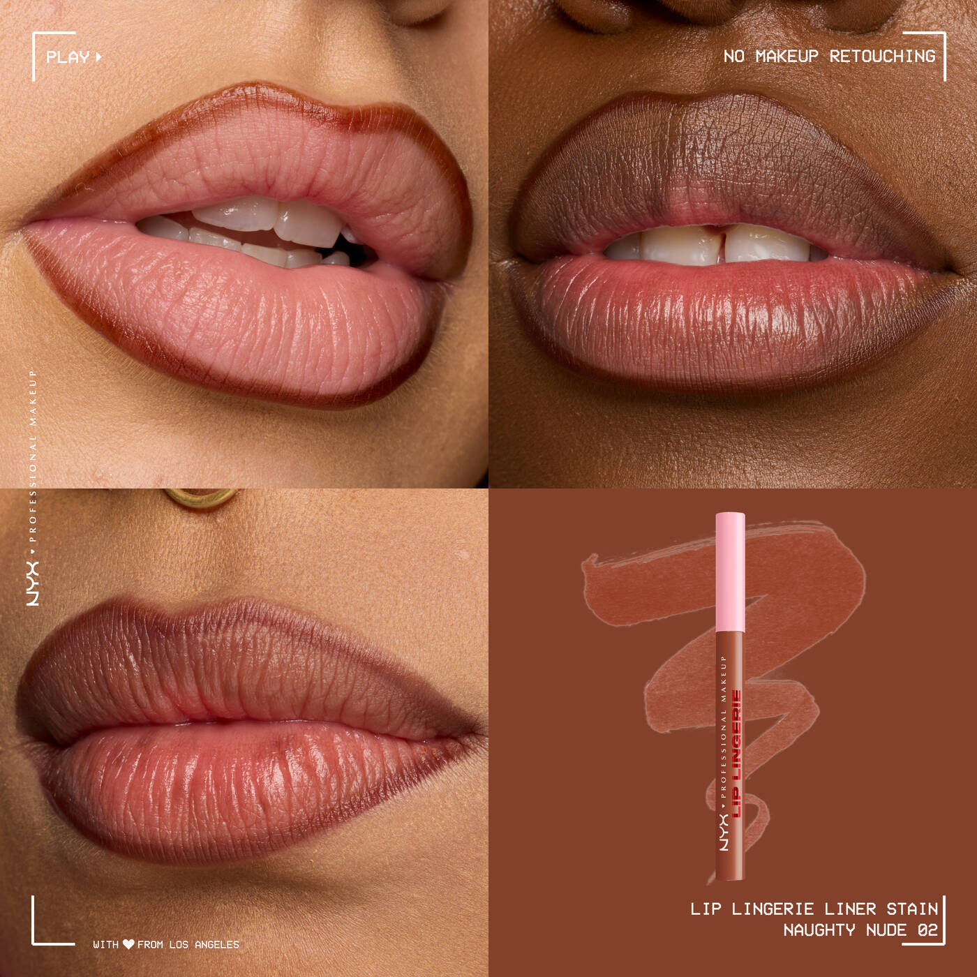 NYX professional makeup Lip Lingerie Lip Liner Stain