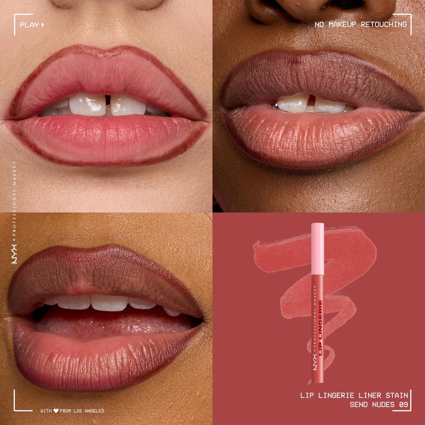 NYX professional makeup Lip Lingerie Lip Liner Stain
